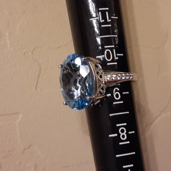 925 Genuine Blue and White Topaz. FIRM. - Picture 10 of 10